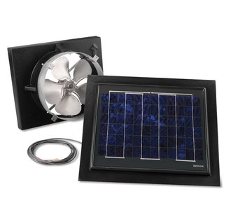 Broan 353SOBK Solar Gable Mounted Roof Fan